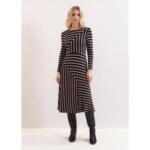 Phase Eight Mia Stripe Midi Dress